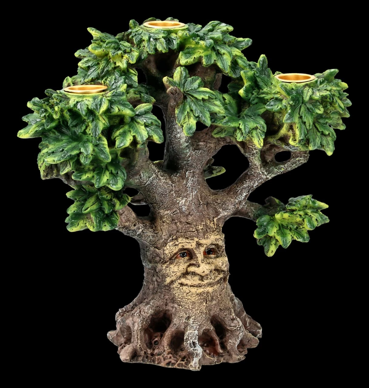 Greenman Kerzenhalter - Forest Flame 1 Greenman Kerzenhalter - Forest Flame