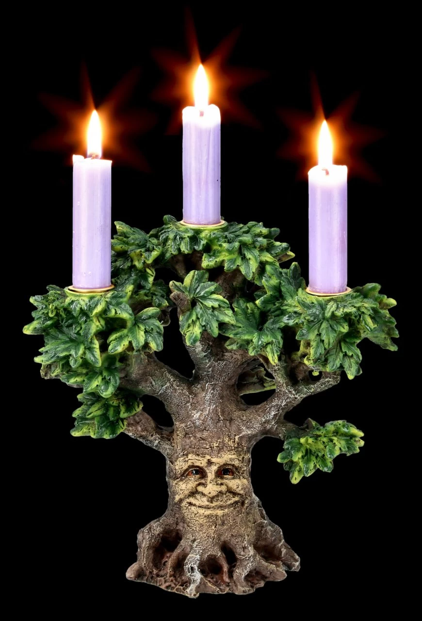 Greenman Kerzenhalter - Forest Flame 2 Greenman Kerzenhalter - Forest Flame – Bild 2