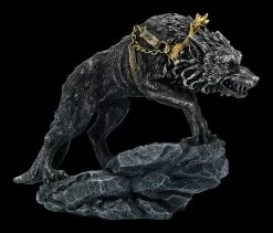 Germanische Fenris Wolf Figur - Fenrir In Ketten