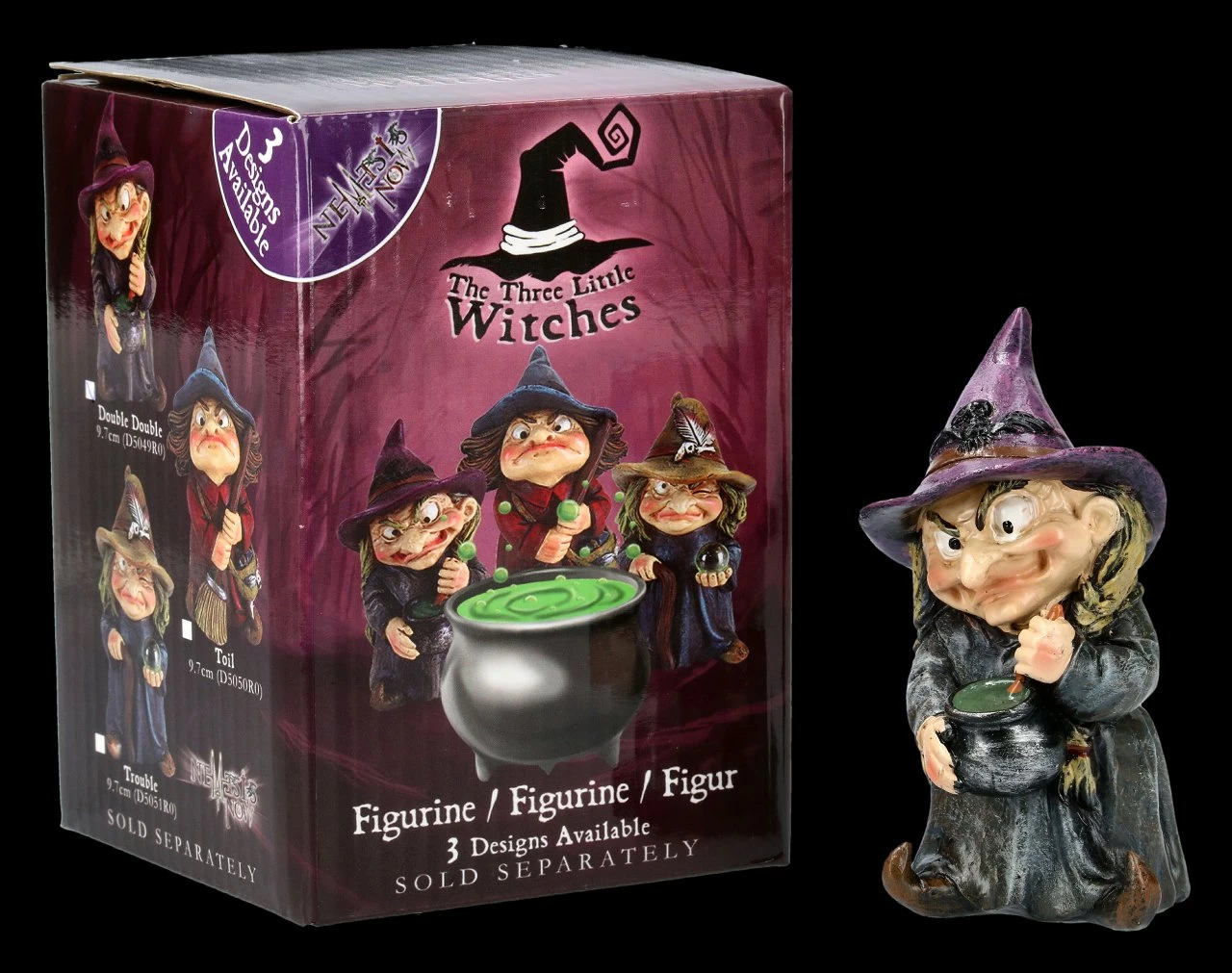 NEMESIS NOW Lustige Hexen Figur - Double Double 2 NEMESIS NOW Lustige Hexen Figur - Double Double – Bild 2