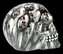Totenkopf - Bloodshot - Medium 9 Totenkopf - Bloodshot - Medium -Modell Und Figurengeschäft FS21568 Bunter Totenkopf Bloodshot medium 8 1280x1280