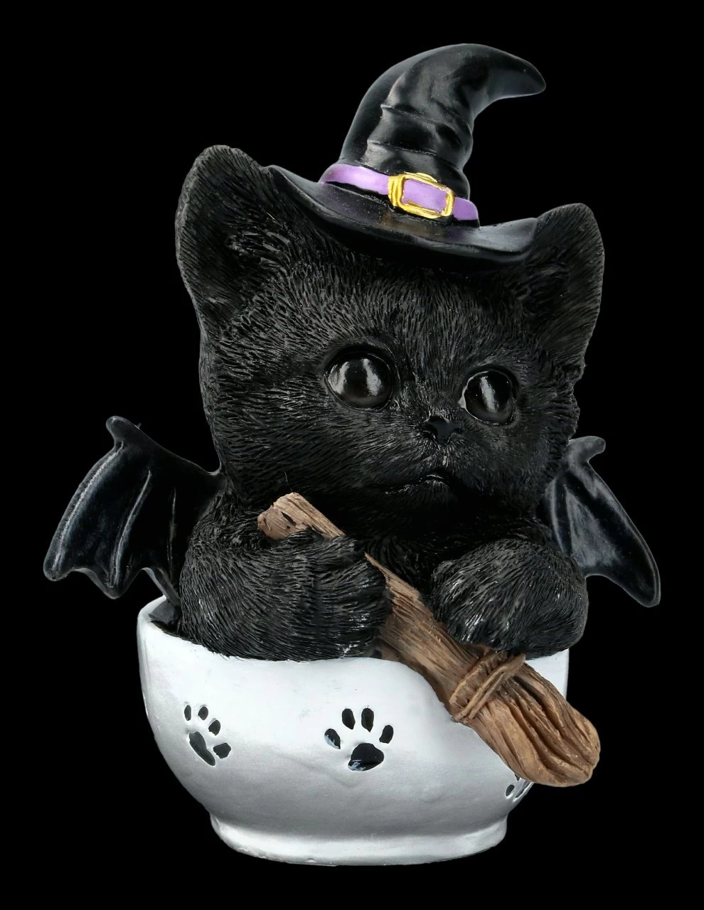 Hexen Katzen Figur - Kit-Tea 2 Hexen Katzen Figur - Kit-Tea – Bild 2