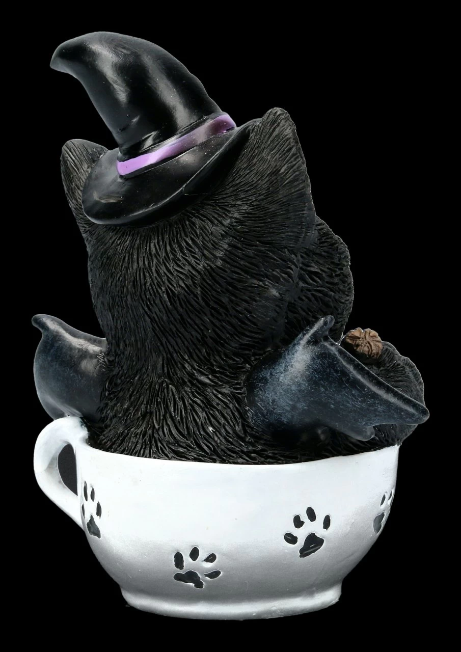 Hexen Katzen Figur - Kit-Tea 5 Hexen Katzen Figur - Kit-Tea – Bild 5