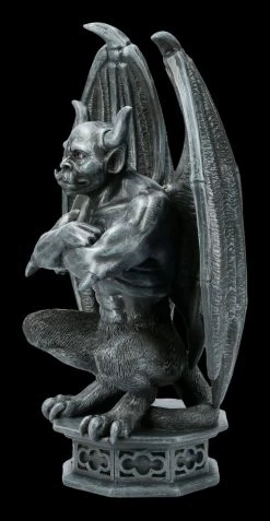 Gargoyle Figur - Der Beschützer -Modell Und Figurengeschäft FS21625 Gargoyle Figur Sitzend mit verschraenkten Armen 3 1280x1280