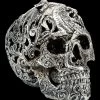 Totenkopf - Cranial Drakos - Silber
