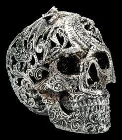 Totenkopf - Cranial Drakos - Silber
