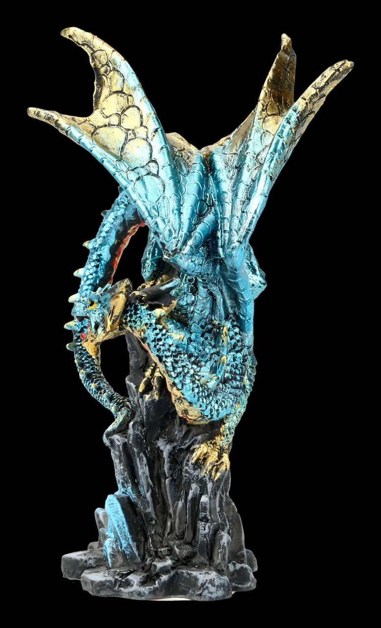 Drachen Figur - Hear Me Roar - Blau 2 Drachen Figur - Hear Me Roar - Blau – Bild 2