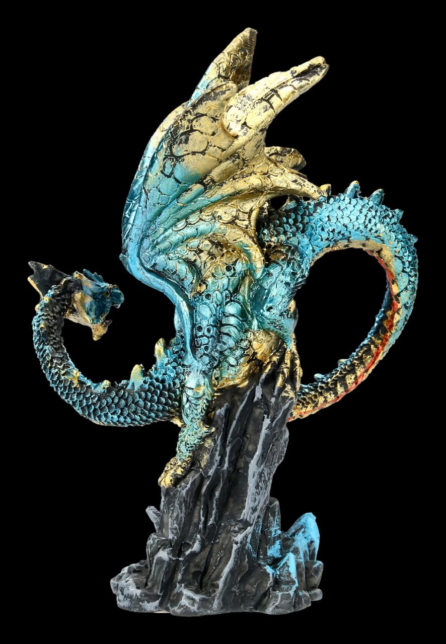 Drachen Figur - Hear Me Roar - Blau 3 Drachen Figur - Hear Me Roar - Blau – Bild 3