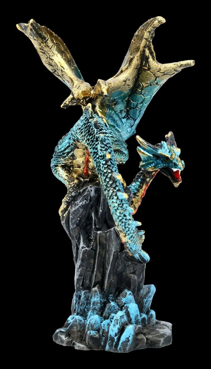 Drachen Figur - Hear Me Roar - Blau 4 Drachen Figur - Hear Me Roar - Blau – Bild 4