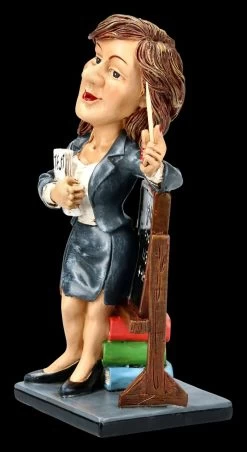 Funny Job Figur - Lehrerin Mit Test -Modell Und Figurengeschäft FS21764 Funny Job Figur Lehrerin mit Test 3 1280x1280