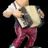 Funny Job Figur - Straßenmusikant Mit Akkordeon