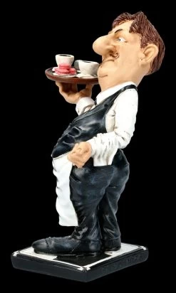 Funny Job Figur - Kellner Mit Tablet -Modell Und Figurengeschäft FS21777 Funny Job Figur Kellner mit Tablet 3 1280x1280