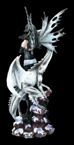 Elfen Figur Bettina Mit Weißem Drachen -Modell Und Figurengeschäft FS21780 Elfen Figur Bettina mit weissem Drachen 5 1280x1280