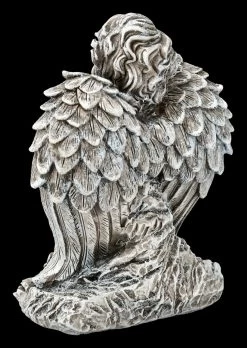 Grab Engel Figur Mit Herz - In Stillem Gedenken -Modell Und Figurengeschäft FS21821 Engel Figur mit Herz In stillem Gedenken 5 1280x1280