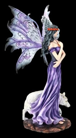 Elfen Figur Mit Wolf Und Eule - Amethyst Companions -Modell Und Figurengeschäft FS21917 Elfen Figur Amethyst Companions 8 1280x1280