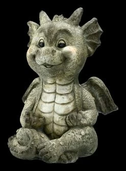 Gartenfigur - Meditierender Drache -Modell Und Figurengeschäft FS21974 Gartenfigur Meditierender Drache 2 1280x1280