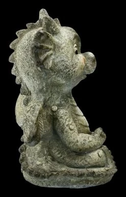 Gartenfigur - Meditierender Drache -Modell Und Figurengeschäft FS21974 Gartenfigur Meditierender Drache 8 1280x1280