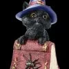 Kleine Hexenkatzen Figur - Hocus
