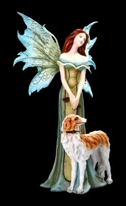 Elfen Figur - Tanya Geht Mit Hund Gassi -Modell Und Figurengeschäft FS22399 Elfen Figur Tanya geht mit Hund Gassi 1 1280x1280