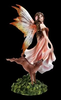 Elfen Figur - Tora Spielt Mit Rehkitz -Modell Und Figurengeschäft FS22401 Elfen Figur Tora spielt Rehlitz 1 1280x1280