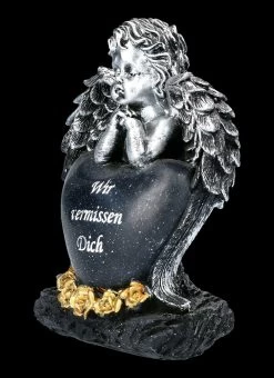 Grabengel Mit Schwarzem Herz - Wir Vermissen Dich -Modell Und Figurengeschäft FS22622 Grabengel 3 1280x1280