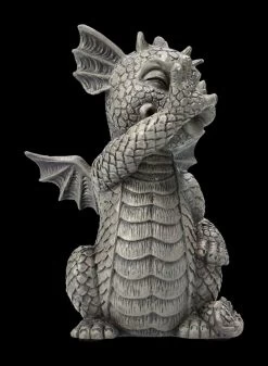 Gartenfigur - Drache Frechdachs Klein -Modell Und Figurengeschäft FS22669 Gartenfigur Drache Frechdachs klein 8 1280x1280