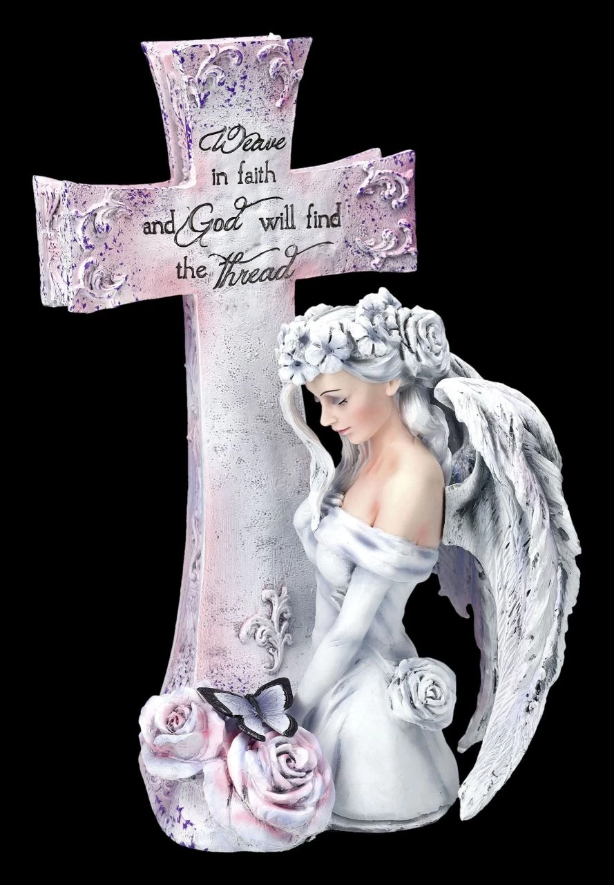 Engelfigur Mit Kreuz By Jessica Galbreth 1 Engelfigur Mit Kreuz By Jessica Galbreth