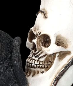 Totenkopf Mond Mit Schwarzer Katze 14 Totenkopf Mond Mit Schwarzer Katze -Modell Und Figurengeschäft FS23935 Totenkopf Mond mit schwazer Katze 8 1280x1280
