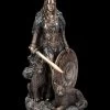 Freya Figur - Germanische Göttin Als Schildmaid