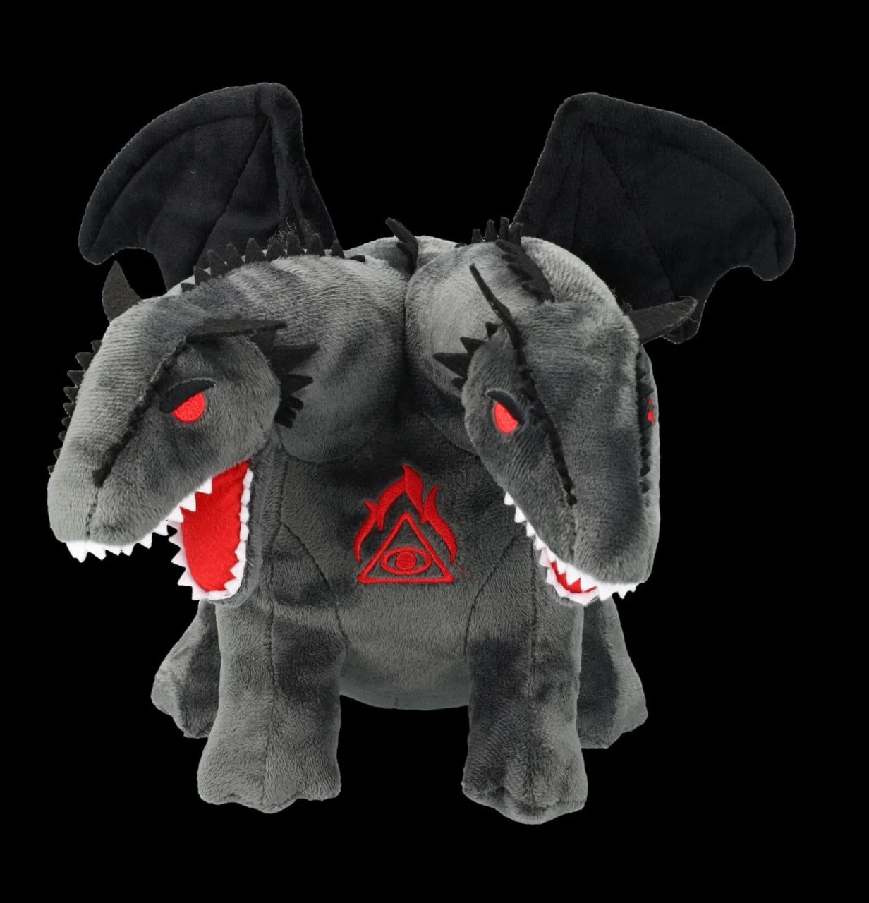 Plüschfigur - Zweiköpfiger Drache 1 Plüschfigur - Zweiköpfiger Drache