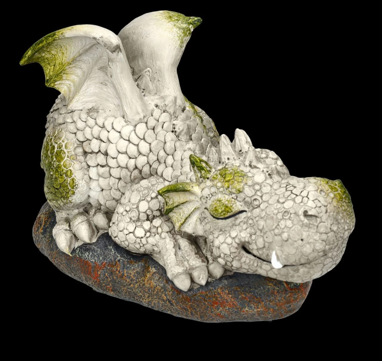 Gartenfigur Drache Sonnt Sich - Siesta 6 Gartenfigur Drache Sonnt Sich - Siesta – Bild 6