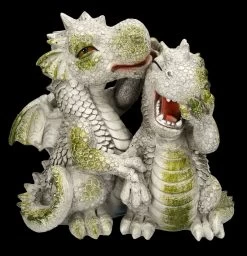 Gartenfigur Drachen Paar - Lustige Geschichte