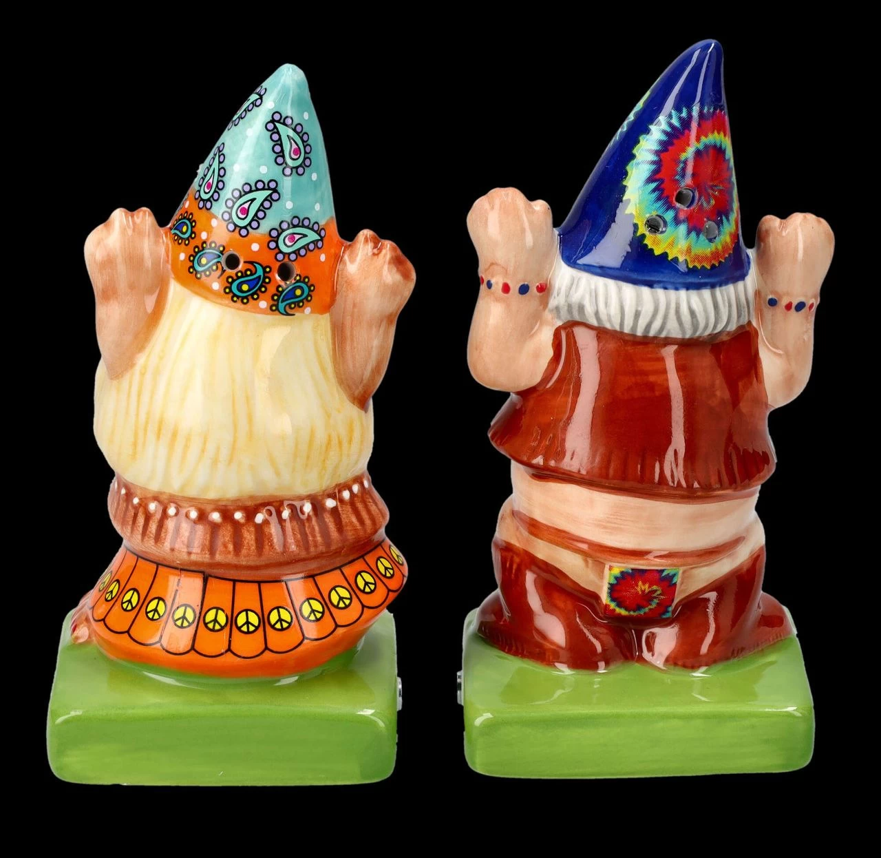 Salz- Und Pfefferstreuer - Hippie Zwerge 6 Salz- Und Pfefferstreuer - Hippie Zwerge – Bild 6