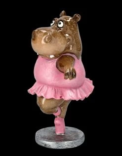 Lustige Nilpferd Figur - Ballerina -Modell Und Figurengeschäft FS25586 Lustige Nilpferd Figur Ballerina 2 1280x1280