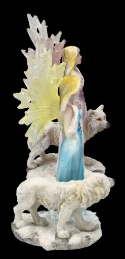 Elfen Figuren 2er Set - Feen Mit Wolf Babys -Modell Und Figurengeschäft FS25703 Elfen Figuren 2er Set Feen mit Wolf Babys 8 1280x1280