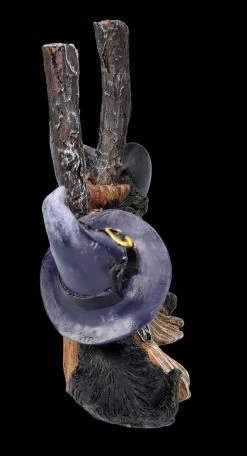 Katzen Figuren 2er Set - Hexenbesen -Modell Und Figurengeschäft FS25717 Katzen Figuren 2er Set Hexenbesen 8 1280x1280