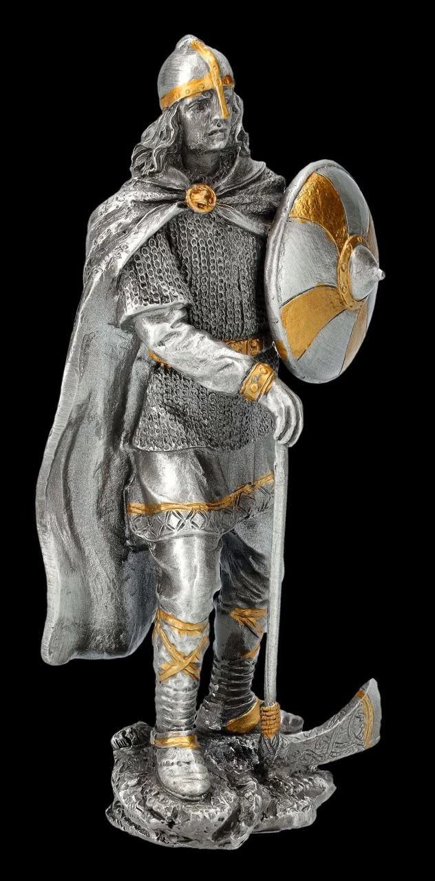 Zinnfigur - Wikinger Mit Axt Und Schild 7 Zinnfigur - Wikinger Mit Axt Und Schild – Bild 7