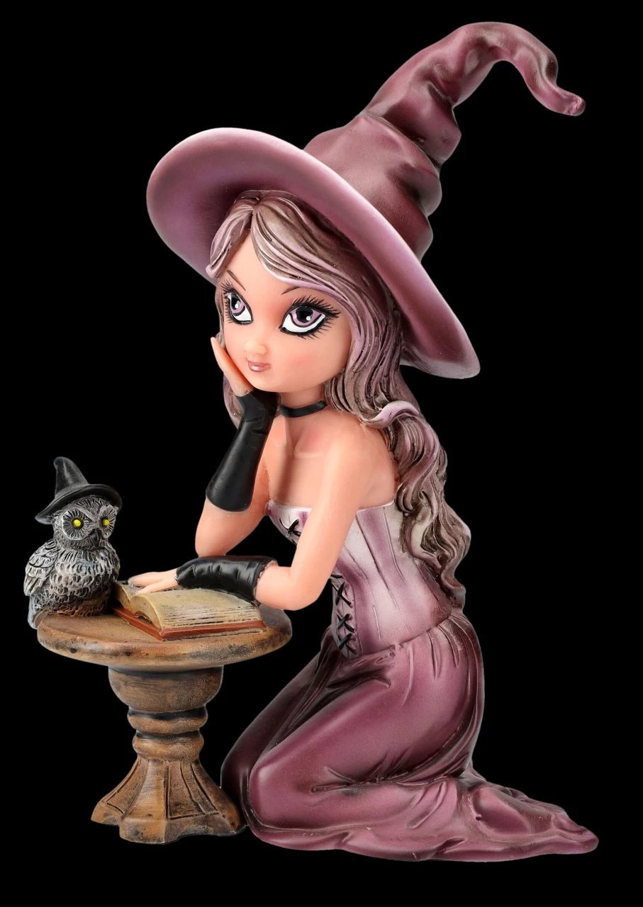 Hexen Figur - Agatha Beim Lernen 3 Hexen Figur - Agatha Beim Lernen – Bild 3