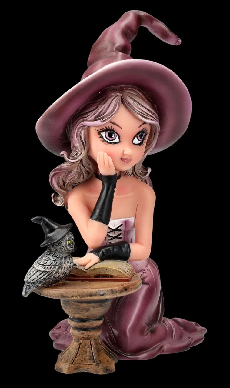Hexen Figur - Agatha Beim Lernen 2 Hexen Figur - Agatha Beim Lernen – Bild 2