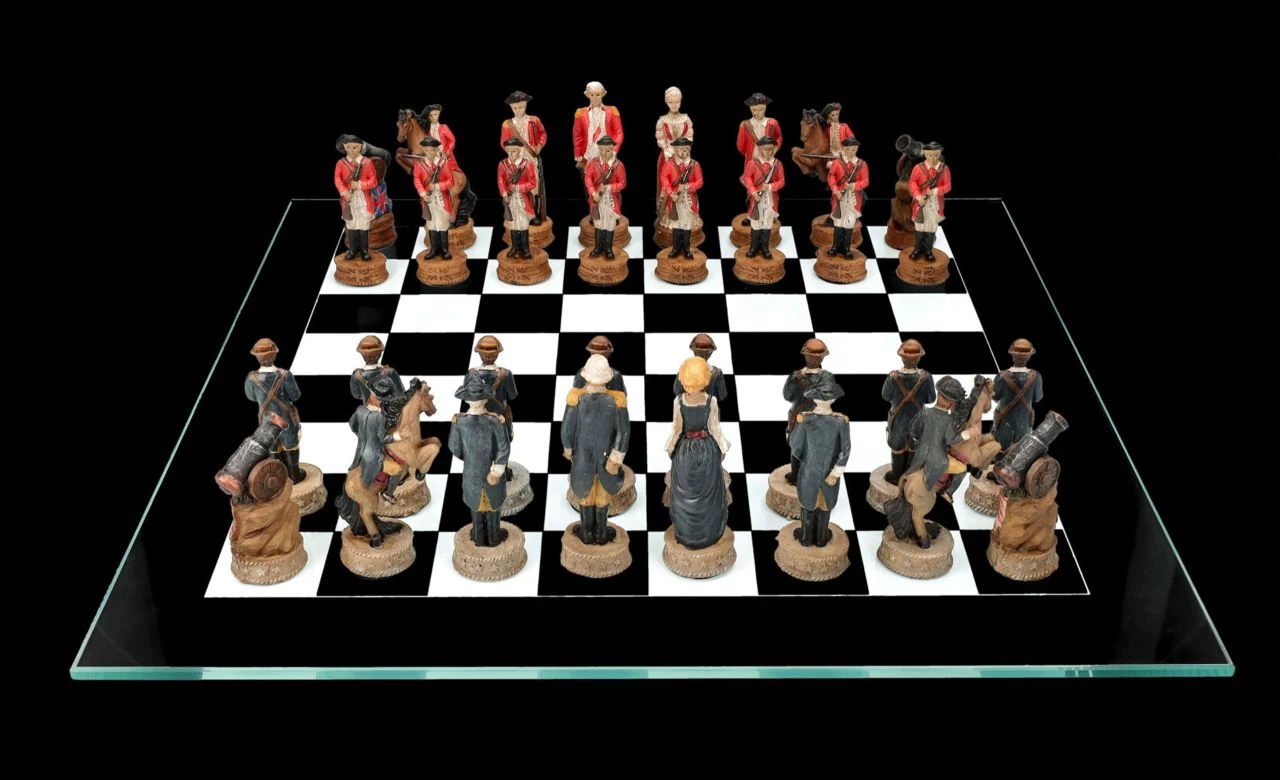 Schachspiel - Amerikanischer Unabhängigkeitskrieg 5 Schachspiel - Amerikanischer Unabhängigkeitskrieg – Bild 5