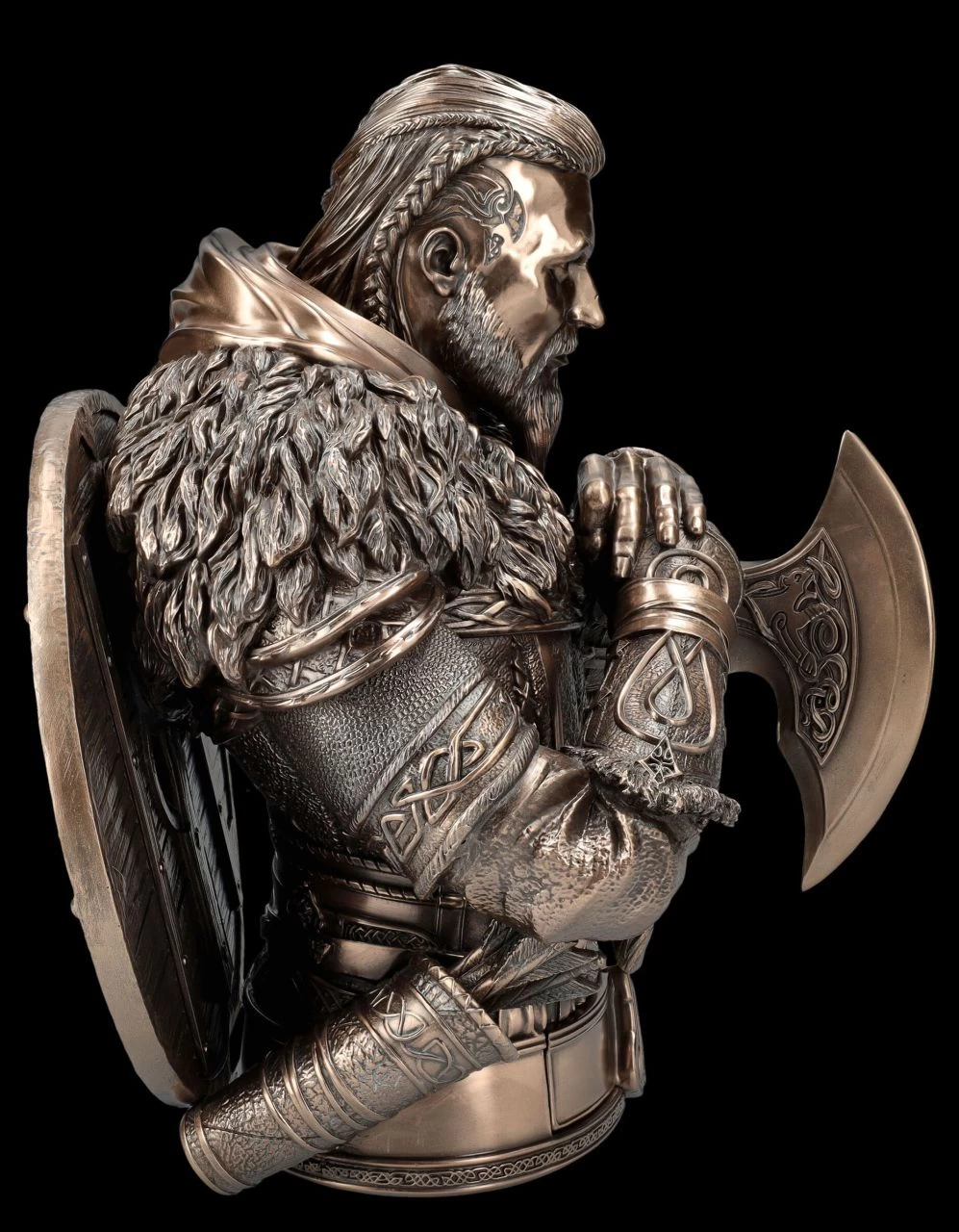 Assassins Creed Figur - Wikinger Büste Elvor 7 Assassins Creed Figur - Wikinger Büste Elvor – Bild 7