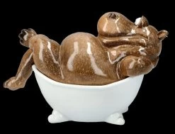 Lustige Nilpferd Figur In Badewanne -Modell Und Figurengeschäft FS25928 Lustige Nilpferd Figur in Badewanne 6 1280x1280
