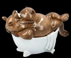 Lustige Nilpferd Figur In Badewanne -Modell Und Figurengeschäft FS25928 Lustige Nilpferd Figur in Badewanne 9 1280x1280