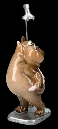 Lustige Nilpferd Figur Beim Duschen -Modell Und Figurengeschäft FS25929 Lustige Nilpferd Figur beim Duschen 10 1280x1280