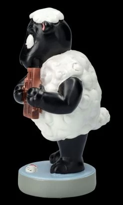 Lustige Schaf Figur - Schokolade Auf Der Waage -Modell Und Figurengeschäft FS25934 Lustige Schaf Figur Schokolade auf der Waage 4 1280x1280
