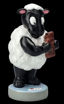 Lustige Schaf Figur - Schokolade Auf Der Waage -Modell Und Figurengeschäft FS25934 Lustige Schaf Figur Schokolade auf der Waage 9 1280x1280