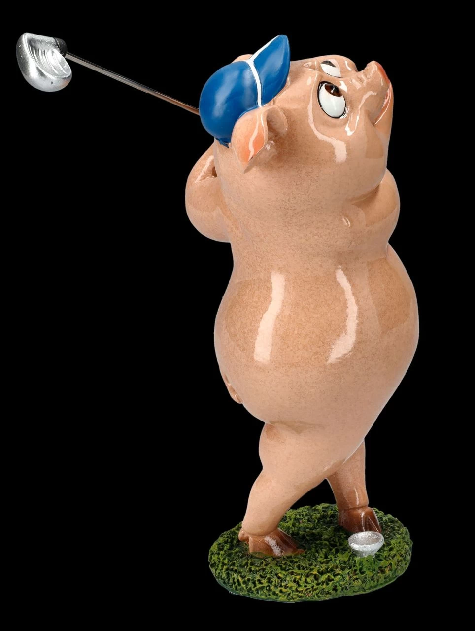 Lustige Schweine Figur Beim Golfen 6 Lustige Schweine Figur Beim Golfen – Bild 6