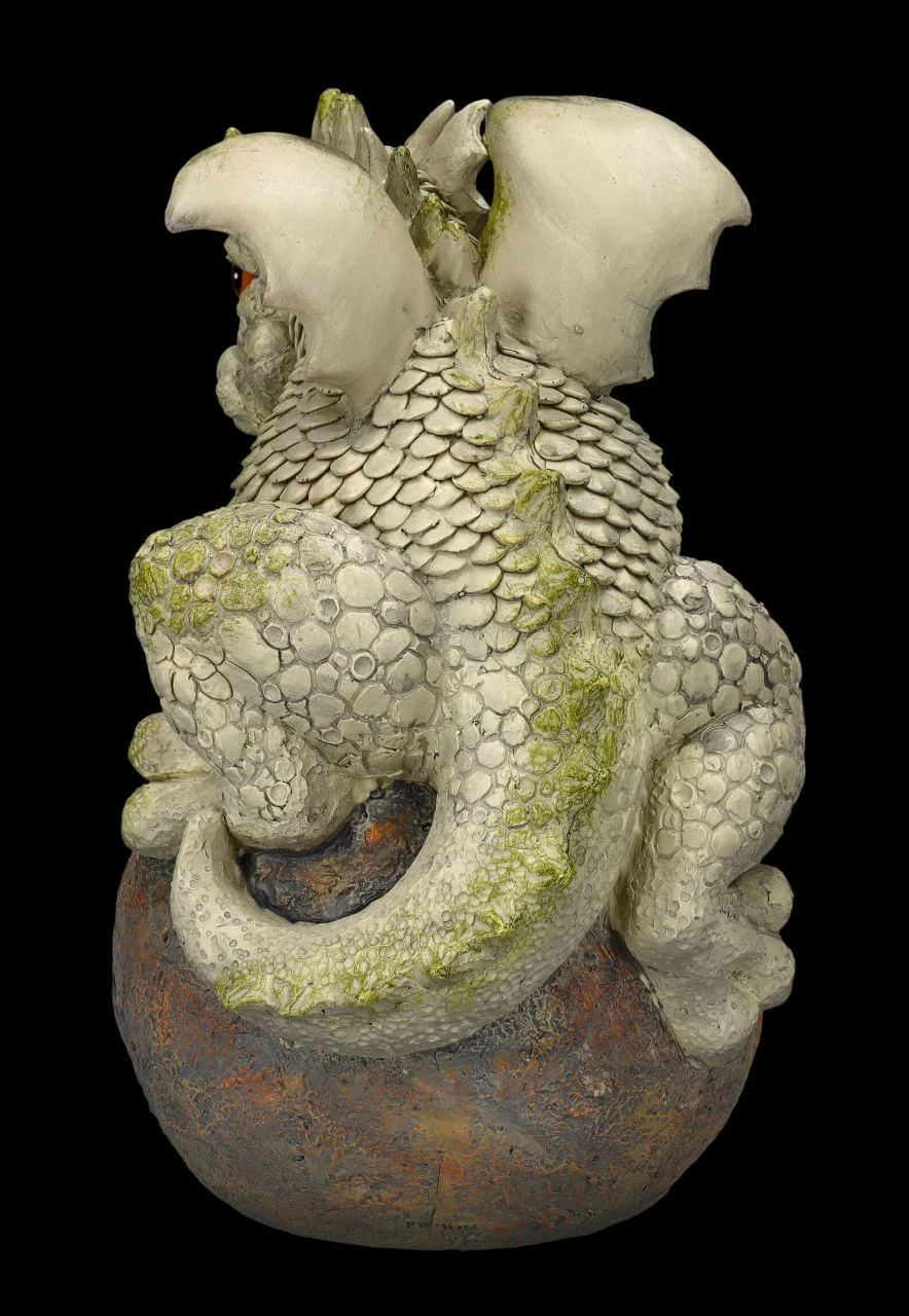 Garten Figur - Drache Als Zaunhänger 6 Garten Figur - Drache Als Zaunhänger – Bild 6