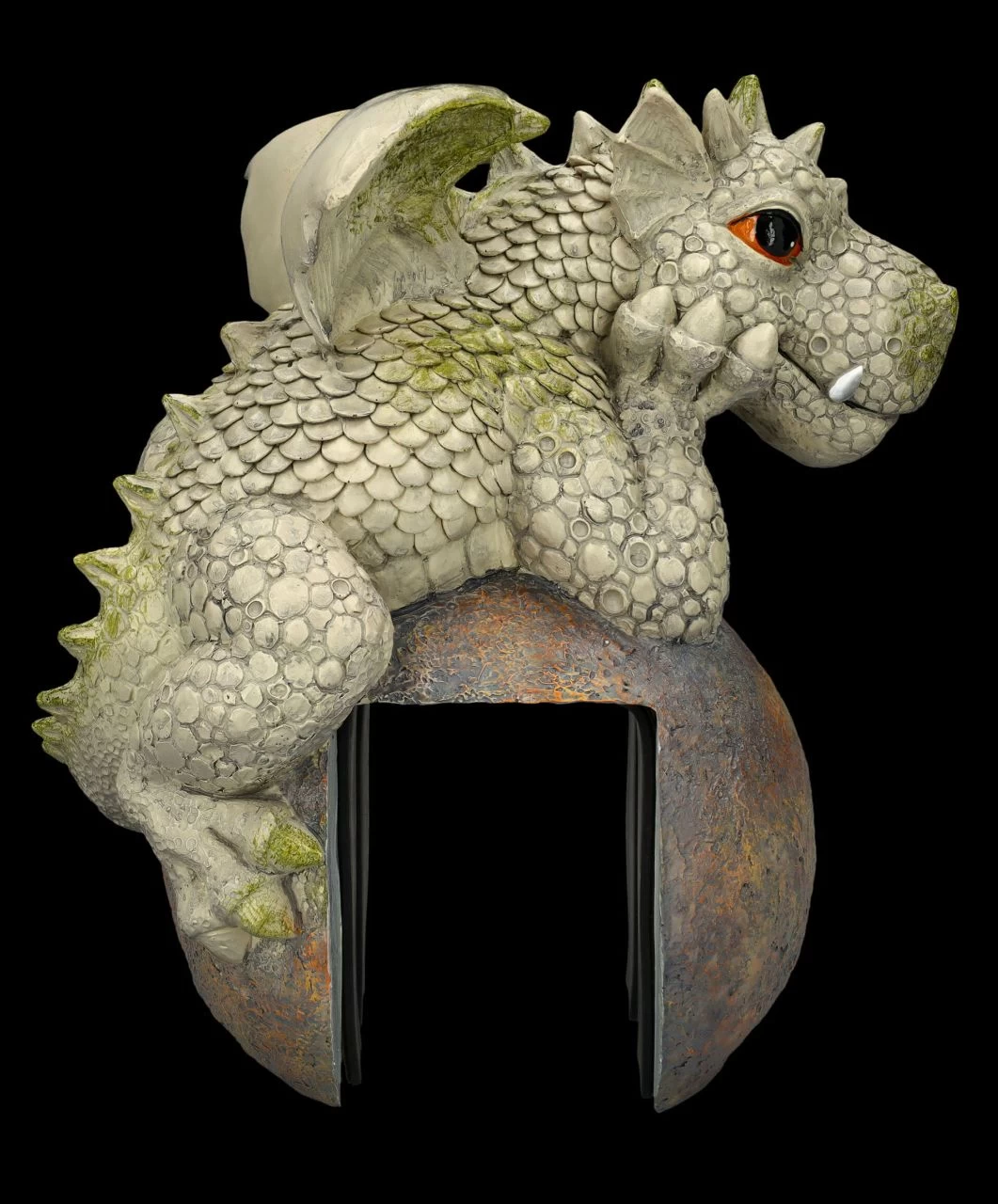 Garten Figur - Drache Als Zaunhänger 5 Garten Figur - Drache Als Zaunhänger – Bild 5