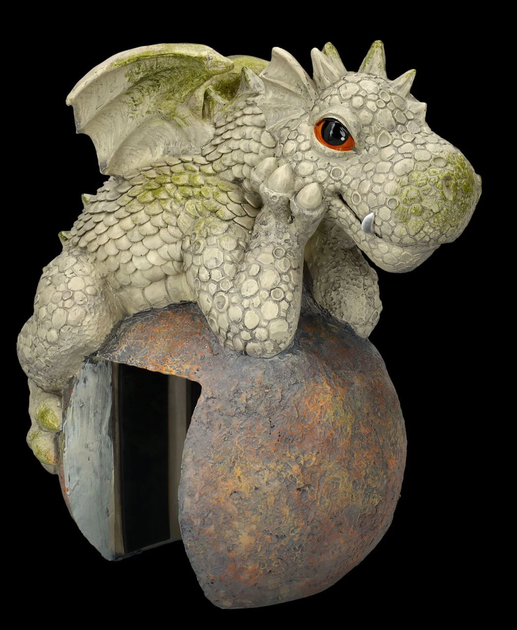 Garten Figur - Drache Als Zaunhänger 2 Garten Figur - Drache Als Zaunhänger – Bild 2